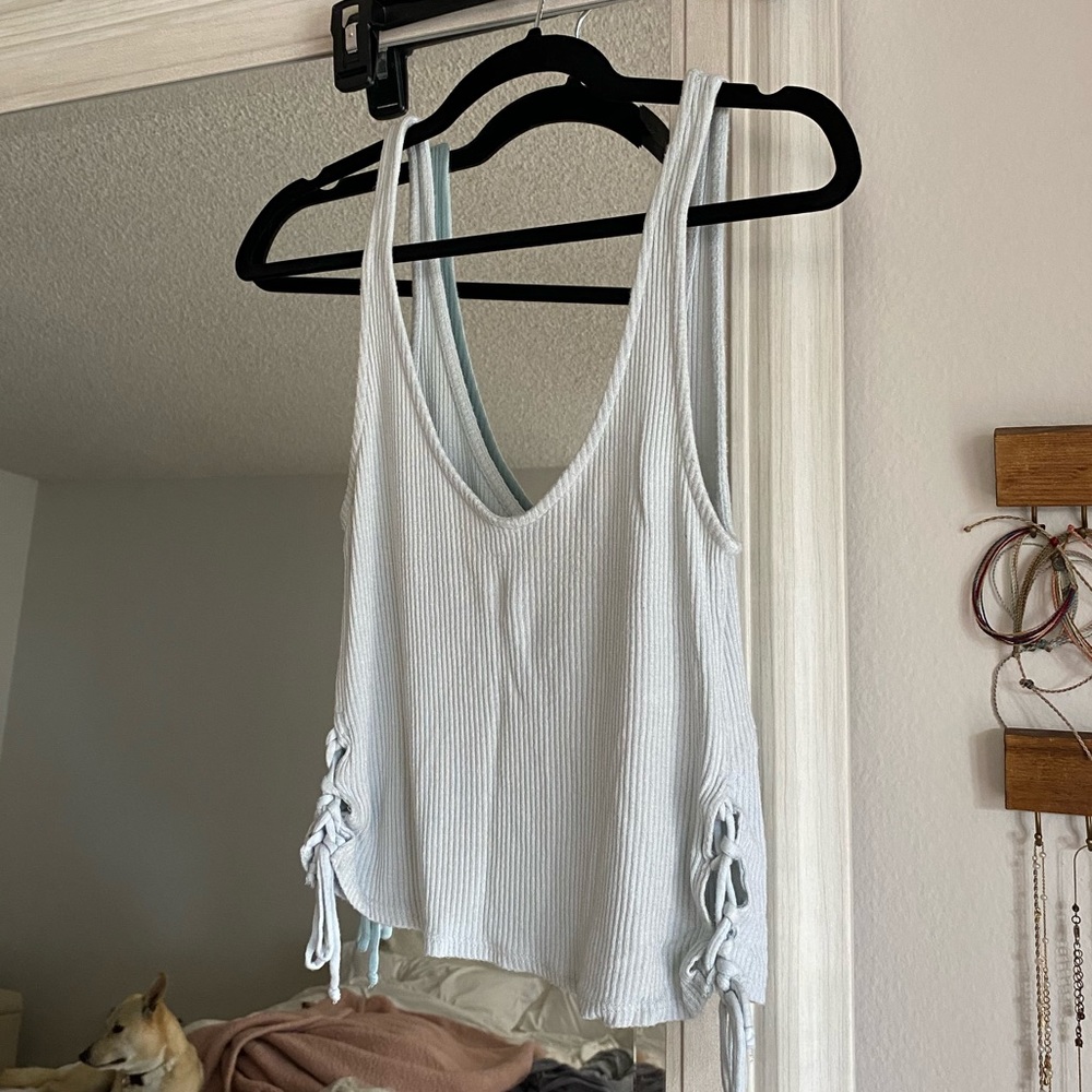 Brandy Melville Light Blue Tank